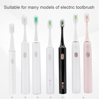 20 sztuk wymienne głowice szczoteczki do zębów kompatybilne z xiaomi SOOCARE X1 X3 X5 Sonic elektryczne szczoteczki do zębów dysze pakiet próżniowy 6